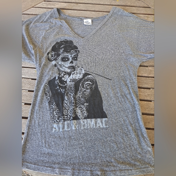 Black Market Art Company Tops - Breakfast at Tiffany's tattoo shirt NWOT